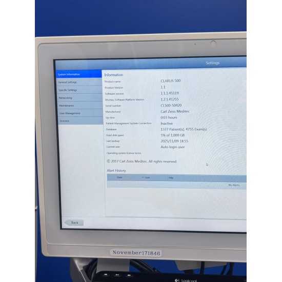 Fundus Camera Zeiss Clarus 500 Fundus Camera Zeiss Clarus 500