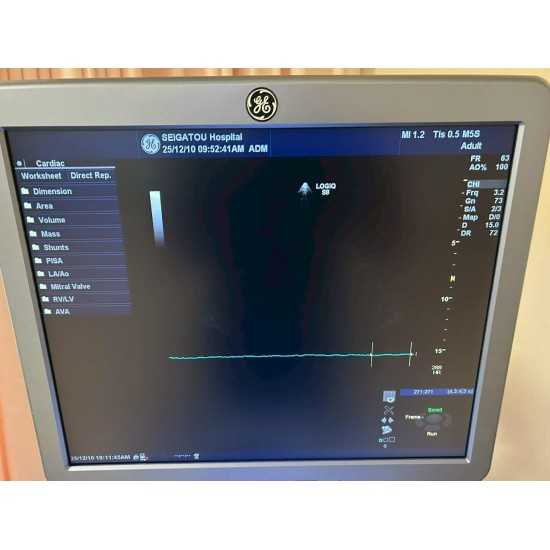 Ultrasuono GE Logiq S8 Anno 2012