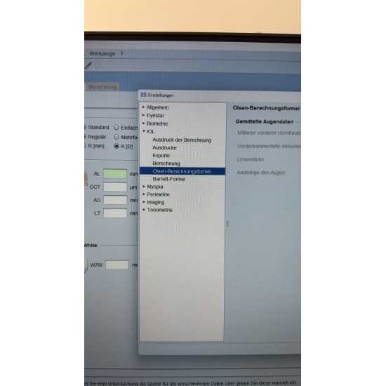 Biometro Ottico Haag-Streit Lenstar